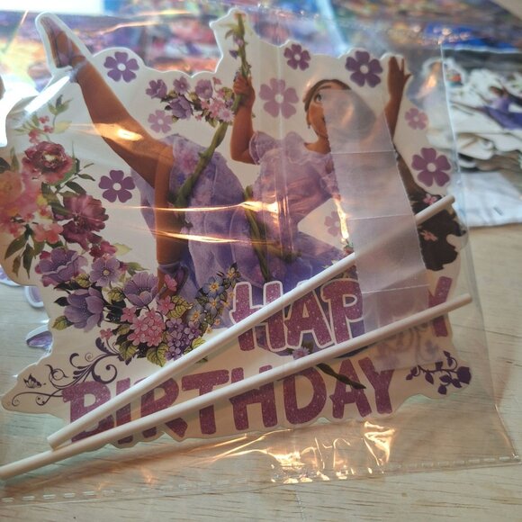 Encanto Birthday Party Decorations Cup Cake Toppers Banners Balloons Invitations - Picture 3 of 11